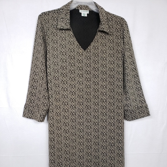 Motherhood Maternity 3/4 Sleeve Shift Dress Sz Lg - Picture 6 of 8